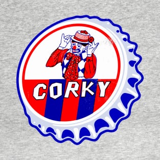 Vintage Corky the Clown Soda Bottlecap T-Shirt